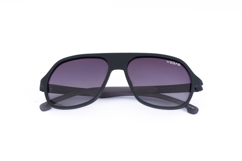 VEGAS Full Rim Shield Men Grey  Sunglasses V3007 C2 - Image 2